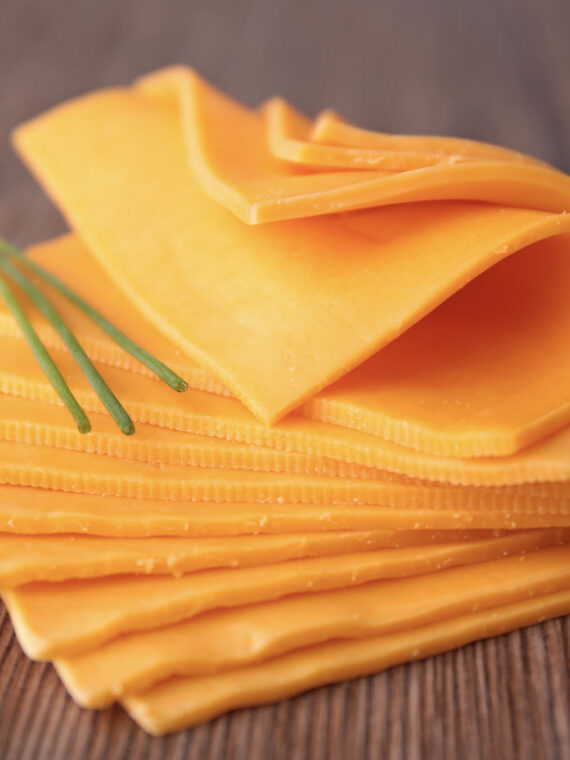 Slices Orange Cheddar